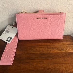 Anne Klein Soft Pink Clutch Wallet